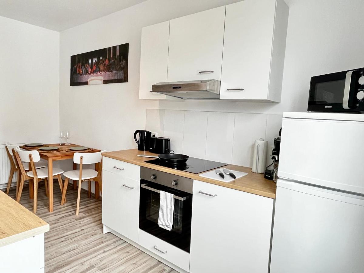 Design Apartment - Kingsize Bett - Kueche - Zentral Hanóver Exterior foto